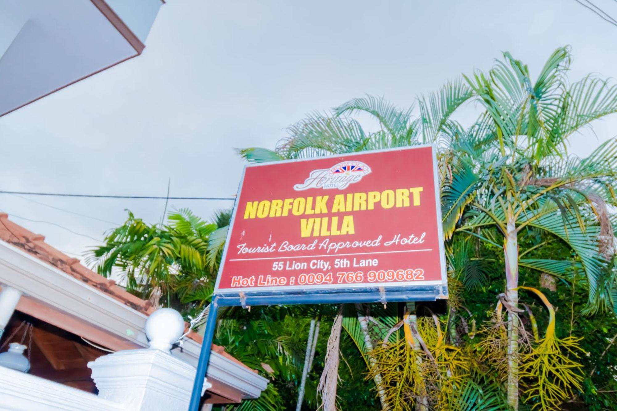 The Norfolk Heritage Airport Villa Katunayaka Eksteriør bilde